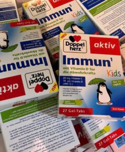 Viên nhai Doppelherz Immun Kids tăng đề kháng cho trẻ em, 27 viên