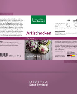 Viên uống bổ gan Sanct Bernhard Artischocken Kapseln, 150 viên