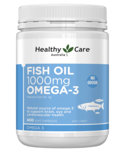 Viên uống Healthy Care Healthy Care Fish Oil 1000mg Omega-3, 400 viên
