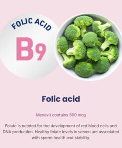Viên uống Menevit Pre-conception Sperm Health cải thiện chất lượng tinh trùng, 90 viên