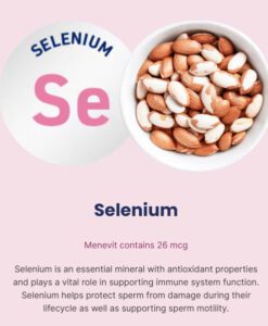 Viên uống Menevit Pre-conception Sperm Health cải thiện chất lượng tinh trùng, 90 viên