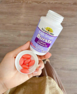 Viên uống Nature's Way Kids Smart Bursts Calcium + Vitamin D3 cho trẻ từ 6 tháng tuổi, 50 viên
