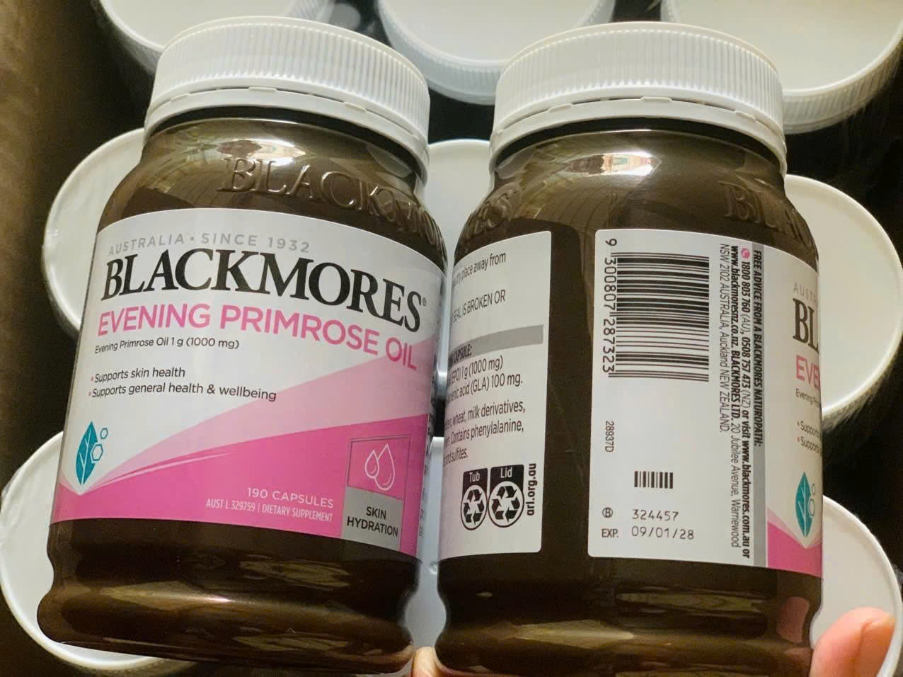 Viên uống tinh dầu hoa anh thảo Blackmores Evening Primrose Oil, 190 viên Viên uống tinh dầu hoa anh thảo Blackmores Evening Primrose Oil, 190 viên