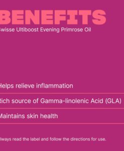 Viên uống tinh dầu hoa anh thảo Swisse Evening Primrose Oil, 200 viên