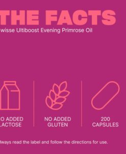 Viên uống tinh dầu hoa anh thảo Swisse Evening Primrose Oil, 200 viên