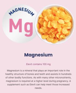 Vitamin tổng hợp cho bà bầu Elevit Pre-conception & Pregnancy, 100 viên {Úc}