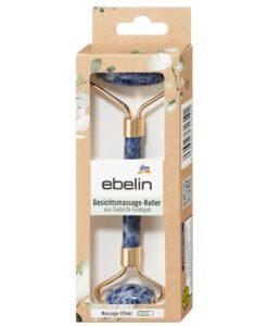 Cây lăn mặt Ebelin Gesichtsmassage-Roller đá Sodalith-Feldspat, 1 chiếc