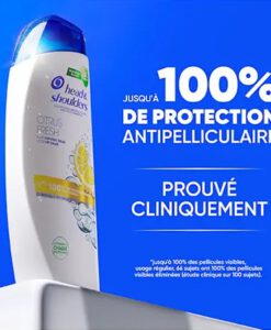 Dầu gội Head & Shoulders Citrus Fresh cho tóc dầu, 400ml