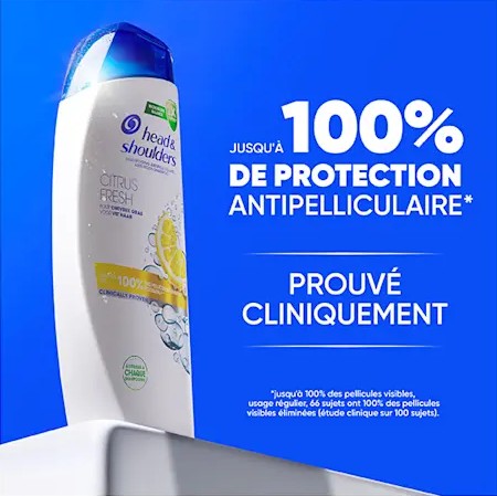Dầu gội Head & Shoulders Citrus Fresh cho tóc dầu, 400ml Dầu gội Head & Shoulders Citrus Fresh cho tóc dầu, 400ml