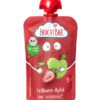 Hoa quả nghiền hữu cơ Fruchtbar Bio Fruchtpüree Erdbeere Apfel - dâu tây và táo, 100g