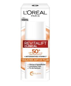 Kem chống nắng Loreal Revitalift Clinical Anti-UV Fluid LSF 50+, 50ml