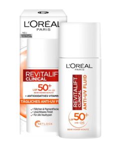 Kem chống nắng Loreal Revitalift Clinical Anti-UV Fluid LSF 50+, 50ml