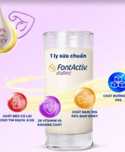 Sữa FontActiv diaBest dành cho người tiểu đường, 400g