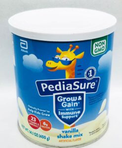 Sữa PediaSure Grow & Gain With Immun Support tăng chiều cao, tăng đề kháng vị vani, 400g