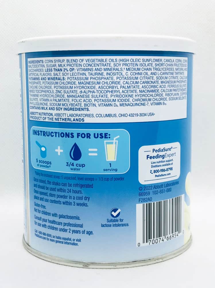 Sữa PediaSure Grow & Gain With Immun Support tăng chiều cao, tăng đề kháng vị vani, 400g Sữa PediaSure Grow & Gain With Immun Support tăng chiều cao, tăng đề kháng vị vani, 400g