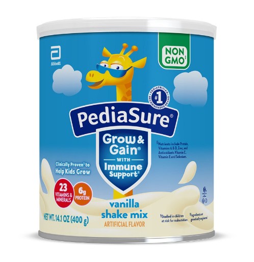 Sữa PediaSure Grow & Gain With Immun Support tăng chiều cao, tăng đề kháng vị vani, 400g Sữa PediaSure Grow & Gain With Immun Support tăng chiều cao, tăng đề kháng vị vani, 400g