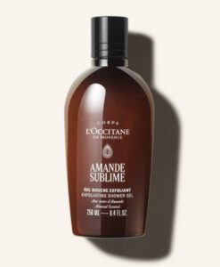 Tẩy da chết body L'Occitane Amande Sublime Gel Douche Exfoliant chiết xuất hạnh nhân, 250ml