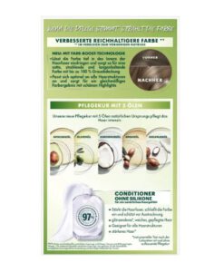 Thuốc nhuộm tóc Garnier Nutrisse 6N Nude Natürliches Dunkelblond - màu vàng sẫm tự nhiên, 1 hộp