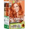 Thuốc nhuộm tóc Garnier Nutrisse 7.40 Strahlendes Kupfer - màu đồng sáng bóng, 1 hộp