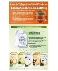 Thuốc nhuộm tóc Garnier Nutrisse 7.40 Strahlendes Kupfer - màu đồng sáng bóng, 1 hộp