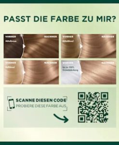 Thuốc nhuộm tóc Garnier Nutrisse 7 Toffee Mittelblond - màu vàng bơ nhạt, 1 hộp