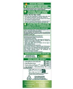 Thuốc nhuộm tóc Garnier Nutrisse 7 Toffee Mittelblond - màu vàng bơ nhạt, 1 hộp