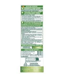 Thuốc nhuộm tóc Garnier Nutrisse 7N Nude Natürliches Mittelblond - màu vàng nude tự nhiên, 1 hộp