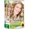 Thuốc nhuộm tóc Garnier Nutrisse 8 Vanilla Blond - màu vàng vanilla, 1 hộp