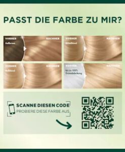 Thuốc nhuộm tóc Garnier Nutrisse 8 Vanilla Blond - màu vàng vanilla, 1 hộp