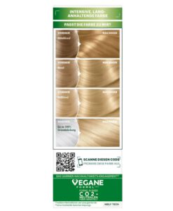 Thuốc nhuộm tóc Garnier Nutrisse 9 Hellblond - màu vàng sáng, 1 hộp