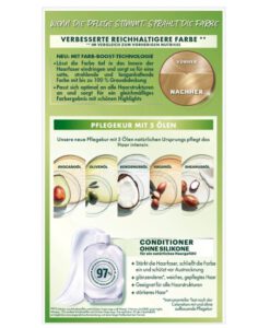 Thuốc nhuộm tóc Garnier Nutrisse 9 Hellblond - màu vàng sáng, 1 hộp