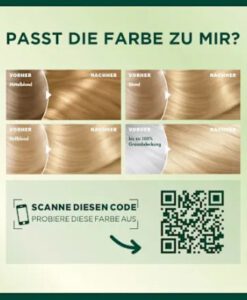 Thuốc nhuộm tóc Garnier Nutrisse 9 Hellblond - màu vàng sáng, 1 hộp