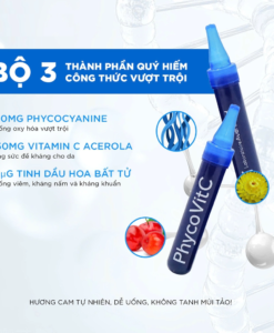 Tinh chất tảo tươi Laboratoire Avenir PhycovitC, 14 ống