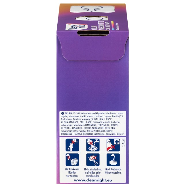 Viên giặt xả Denkmit Colorwaschmittel 3in1 Aktiv Caps cho quần áo màu, 22 viên Viên giặt xả Denkmit Colorwaschmittel 3in1 Aktiv Caps cho quần áo màu, 22 viên