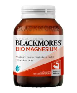 Viên uống Blackmore Bio Magnesium bổ sung magie, 100 viên