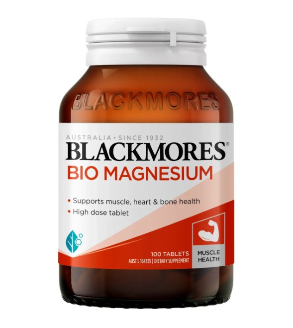 Viên uống Blackmore Bio Magnesium bổ sung magie, 100 viên Viên uống Blackmore Bio Magnesium bổ sung magie, 100 viên