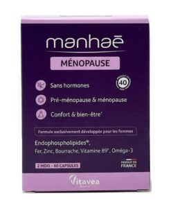 Viên uống Manhae Menopause cân bằng nội tiết tố nữ, 60 viên