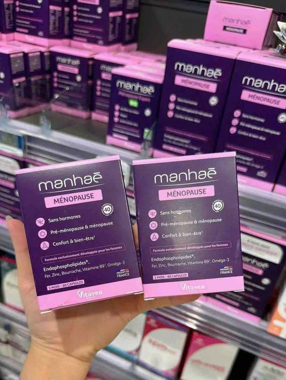 Viên uống Manhae Menopause cân bằng nội tiết tố nữ, 60 viên Viên uống Manhae Menopause cân bằng nội tiết tố nữ, 60 viên