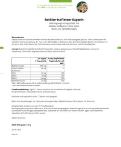 Viên uống Sanct Bernhard Rotklee Isoflavon cân bằng nội tiết tố, 90 viên