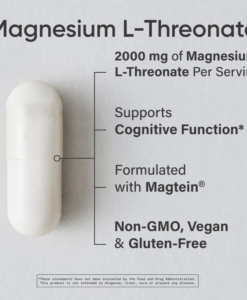 Viên uống Sports Research Magtein Magnesium L-Threonate 2000 mg bổ sung magie, 135 viên