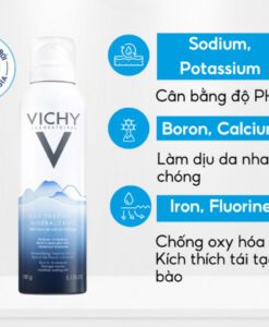 Xịt khoáng Vichy Eau Thermale Minéralisante, 150ml