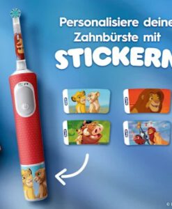 Bàn chải điện trẻ em Oral-B Vitality PRO Kinder Lion King cho bé trai, 1 chiếc