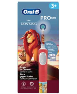 Bàn chải điện trẻ em Oral-B Vitality PRO Kinder Lion King cho bé trai, 1 chiếc