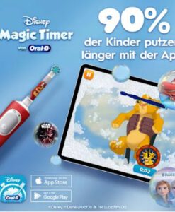 Bàn chải điện trẻ em Oral-B Vitality PRO Kinder Lion King cho bé trai, 1 chiếc
