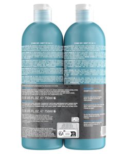 Cặp dầu gội xả TIGI BED HEAD Dry Damaged cho tóc khô gãy rụng (TIGI xanh dương), 2x750ml