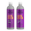 Cặp dầu gội xả TIGI BED HEAD Serial Blonde phục hồi tóc tẩy, nhuộm (TIGI tím - Đức), 2x750ml