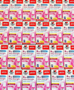 Chai uống Doppelherz B12 Intense Vita-Energie tăng cường sức khỏe thể chất và hệ thần kinh, 18 ống