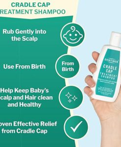 Dầu gội Dentinox Cradle Cap Treatment Shampoo trị cứt trâu, viêm da đầu cho trẻ sơ sinh, 125ml