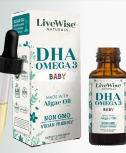 DHA dạng giọt Livewise DHA Omega-3 Baby cho trẻ sơ sinh và trẻ em, 30ml