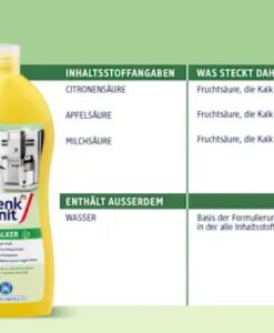 Dung dịch tẩy cặn canxi Denkmit Entkalker, 250ml